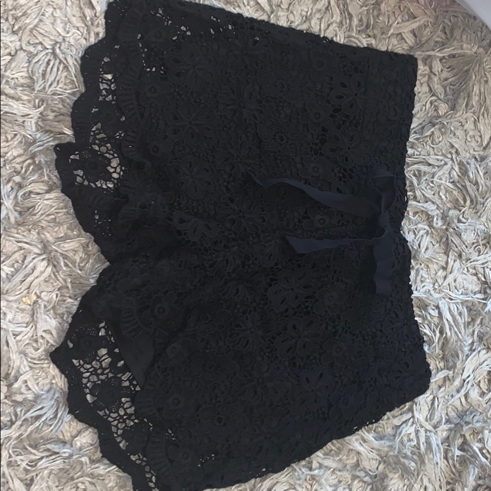 Lace shorts